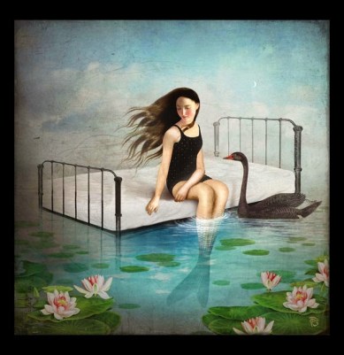 ILUSTRACIÓN DE CHRISTIAN SCHLOE La primera imagen está tomada de: http://www.vintageandchicblog.com/2015/04/las-magicas-ilustraciones-de-christian-schloe-dreamlike-illustrations.html 