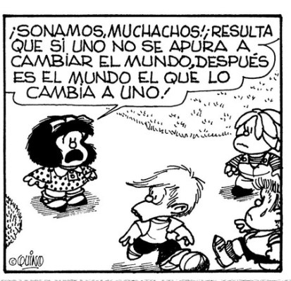 Mafalda ante la crisis